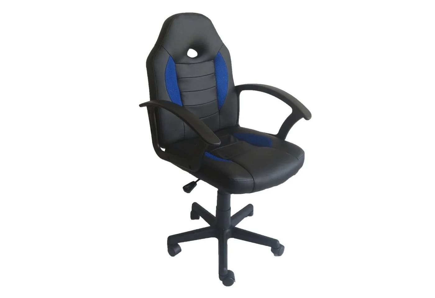 HTI-Living Schreibtischstuhl höhenverstellbar Schwarz-Blau für Kinder - Bild 5