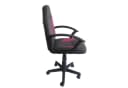 HTI-Living Schreibtischstuhl höhenverstellbar Anthrazit-Pink Bild 2