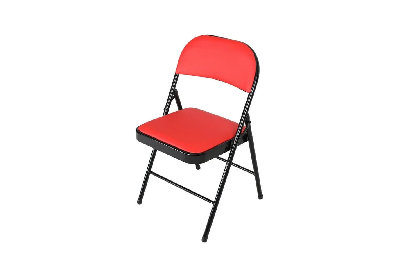 HTI-Living Klappstuhl Wedigo Kunstleder Rot-Schwarz - Bild 2
