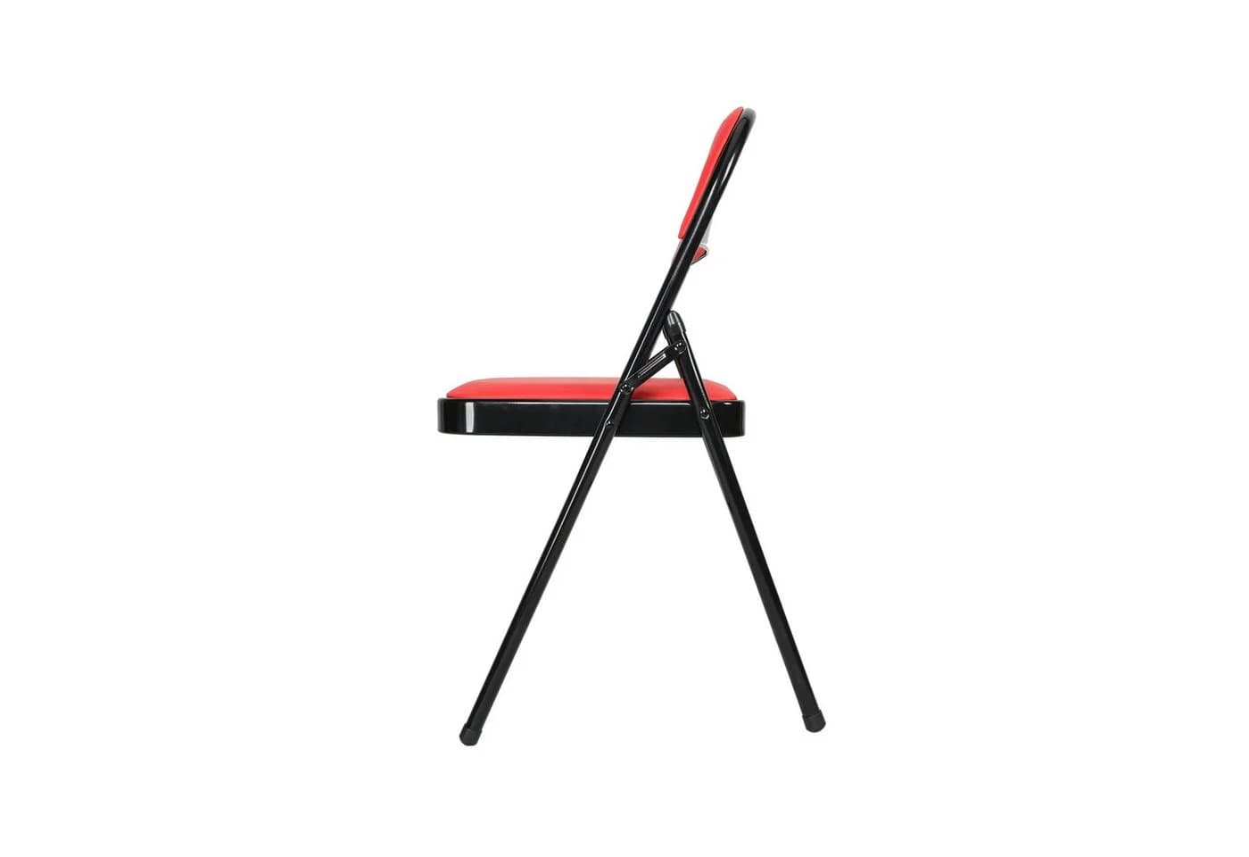 HTI-Living Klappstuhl Wedigo Kunstleder Rot-Schwarz - Bild 3