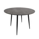 HTI-Living Tisch Elyas Rund Schwarz/Weiß Marmoroptik Bild 1