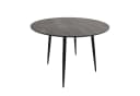 HTI-Living Tisch Elyas Rund Schwarz/Weiß Marmoroptik Bild 4