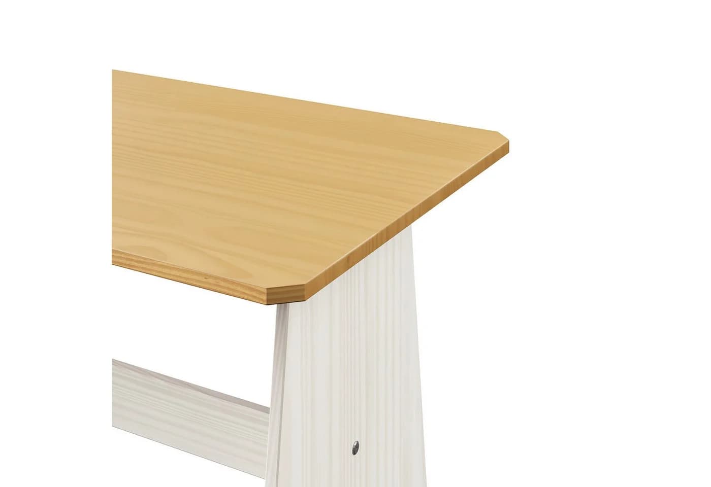 HTI-Living Sitzgruppe 3-teilig Marija Weiß Landhausstil - Bild 4