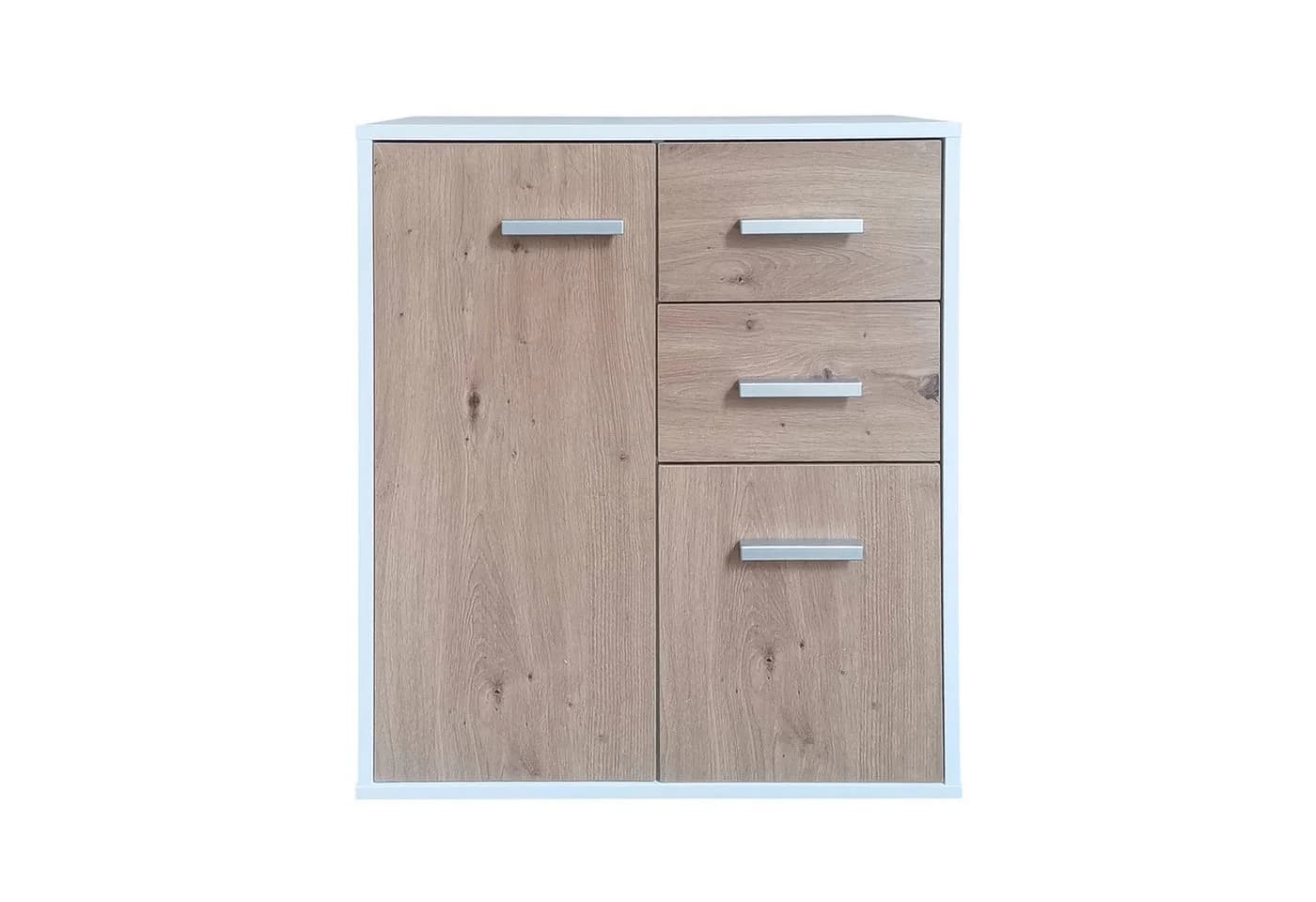 HTI-Line Kommode Nina 2 Schubladen Kommode Anrichte Sideboard Schrank - Bild 2