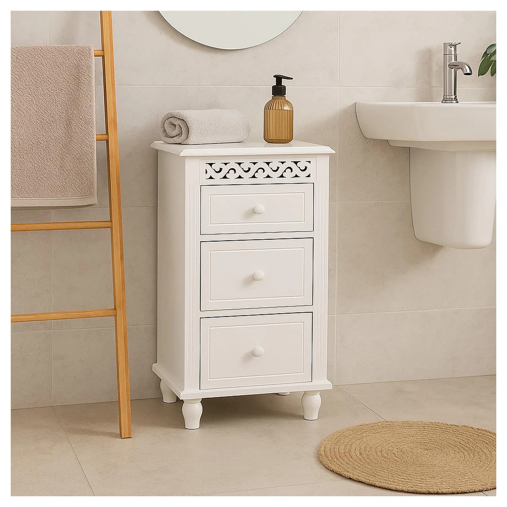 HTI-Living Midischrank Miriam Moderner Beistellschrank