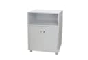 HTI-Living Hochschrank Küchenschrank Weiß Blanca Mehrzweckschrank Bild 2