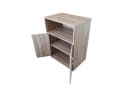 HTI-Living Hochschrank Küchenschrank Sonoma Blanca Beige Bild 2