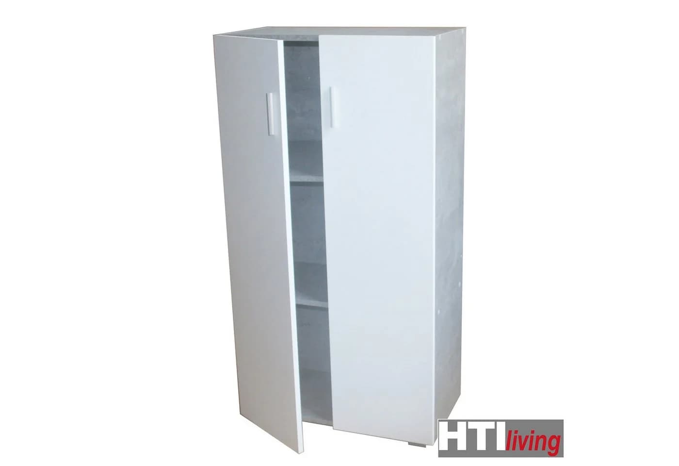HTI-Living Sideboard Thekla Beton-Weiß 2-türig Spanplatte - Bild 2