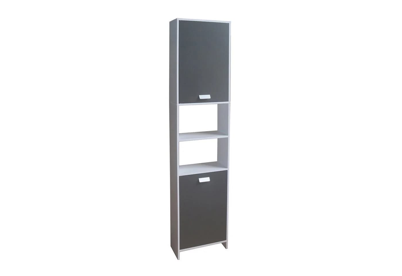 HTI-Living Badschrank Grau Hochschrank - Bild 2