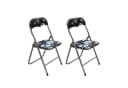 HTI-Living Klappstuhl Dima Blume 2er-Set Campingstuhl mit Motivdruck Bild 2
