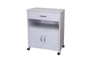 HTI-Living Hochschrank Küchenschrank Weiß Blanca Bild 2