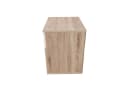 HTI-Living Nachtschrank Nina 3 Schubladen Weiß Sonoma Optik Bild 4