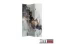 HTI-Living Paravent Marmor 3-teilig Modern Weiß/Grau Bild 2