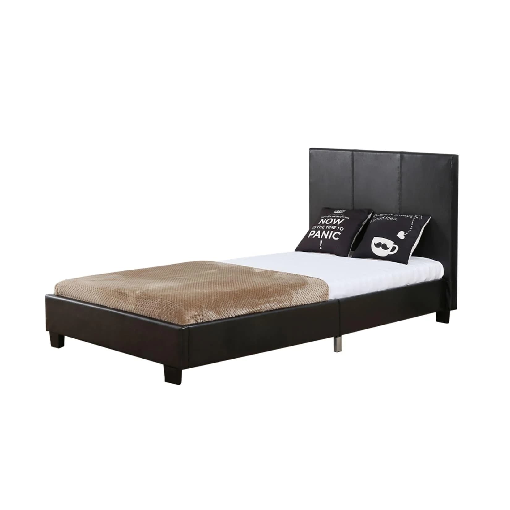 HTI-Living Doppelbett Fina Schwarz Klassisches Design