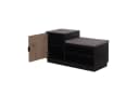 HTI-Living Garderobe Dana mit Schuhbank Schwarz Bild 3