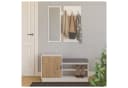 HTI-Living Garderobe Dana Weiß mit Schuhbank Bild 1