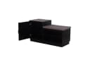 HTI-Living Garderobe Dana mit Schuhbank Schwarz Bild 3