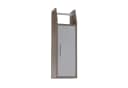 HTI-Living Toilettenpapierhalter mit Schrank Braun/Weiß Bild 2