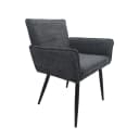 HTI-Living Esszimmerstuhl Mesilla Anthrazit Armlehnstuhl Bild 1