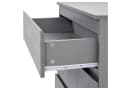 HTI-Living Nachtschrank Kenji Hochglanz Grau 2er-Set Bild 5