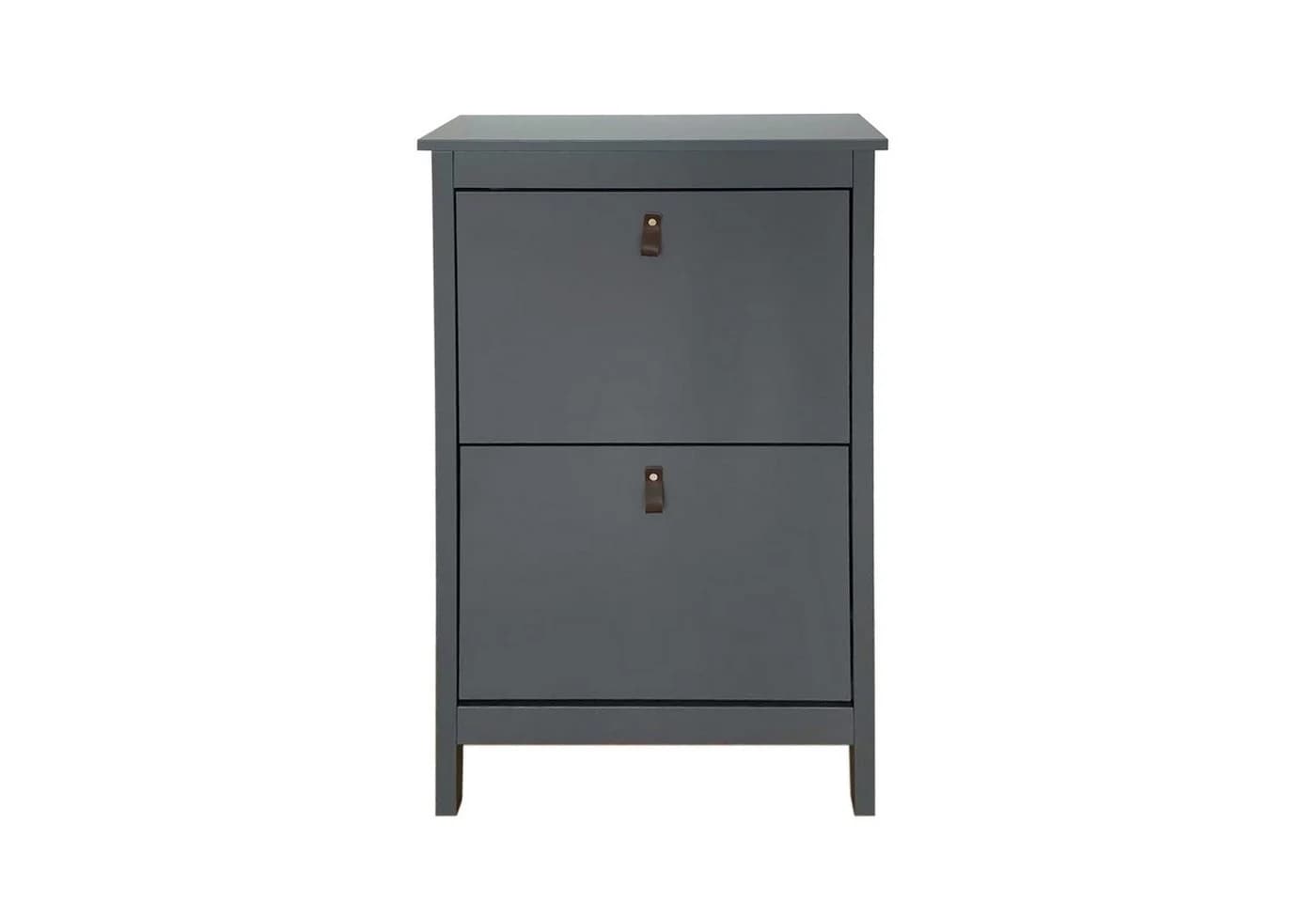 HTI-Living Schuhkipper Hayet Grau 2 Klappen Schuhschrank - Bild 2