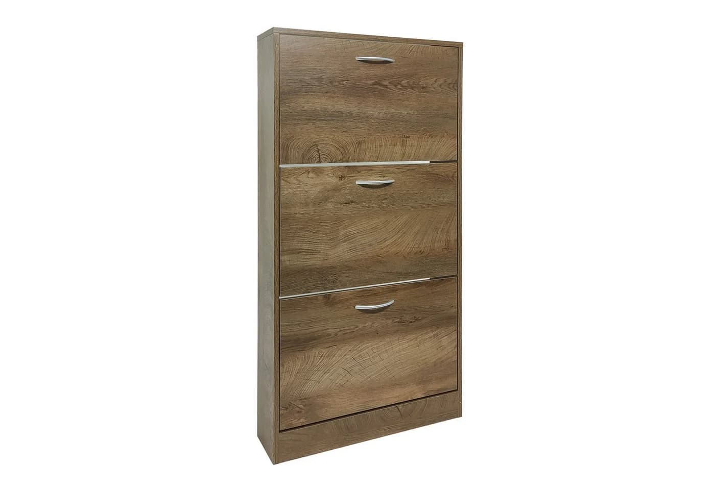 HTI-Living Schuhschrank Thekla Eiche 3 Regale - Bild 2