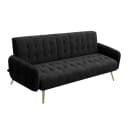 HTI-Living Schlafsofa Velvet Eris Zweisitzer mit Becherhalter Bild 1
