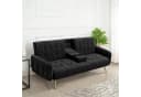 HTI-Living Schlafsofa Velvet Eris Zweisitzer mit Becherhalter Bild 2