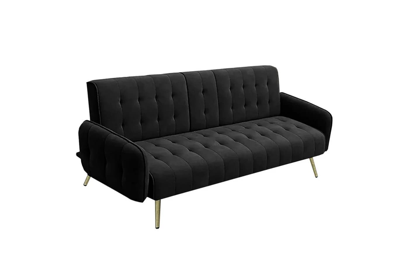 HTI-Living Schlafsofa Velvet Eris Zweisitzer mit Becherhalter - Bild 3
