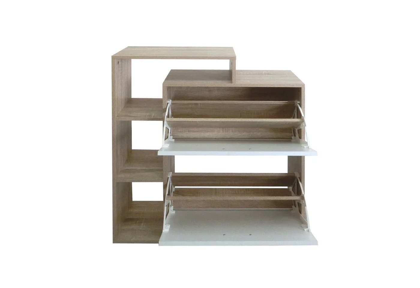 HTI-Living Schuhschrank Lisa Schuhkipper Weiß
