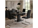 HTI-Living Esszimmerstuhl SallyC 4er-Set Schwarz Kunstleder Bild 1