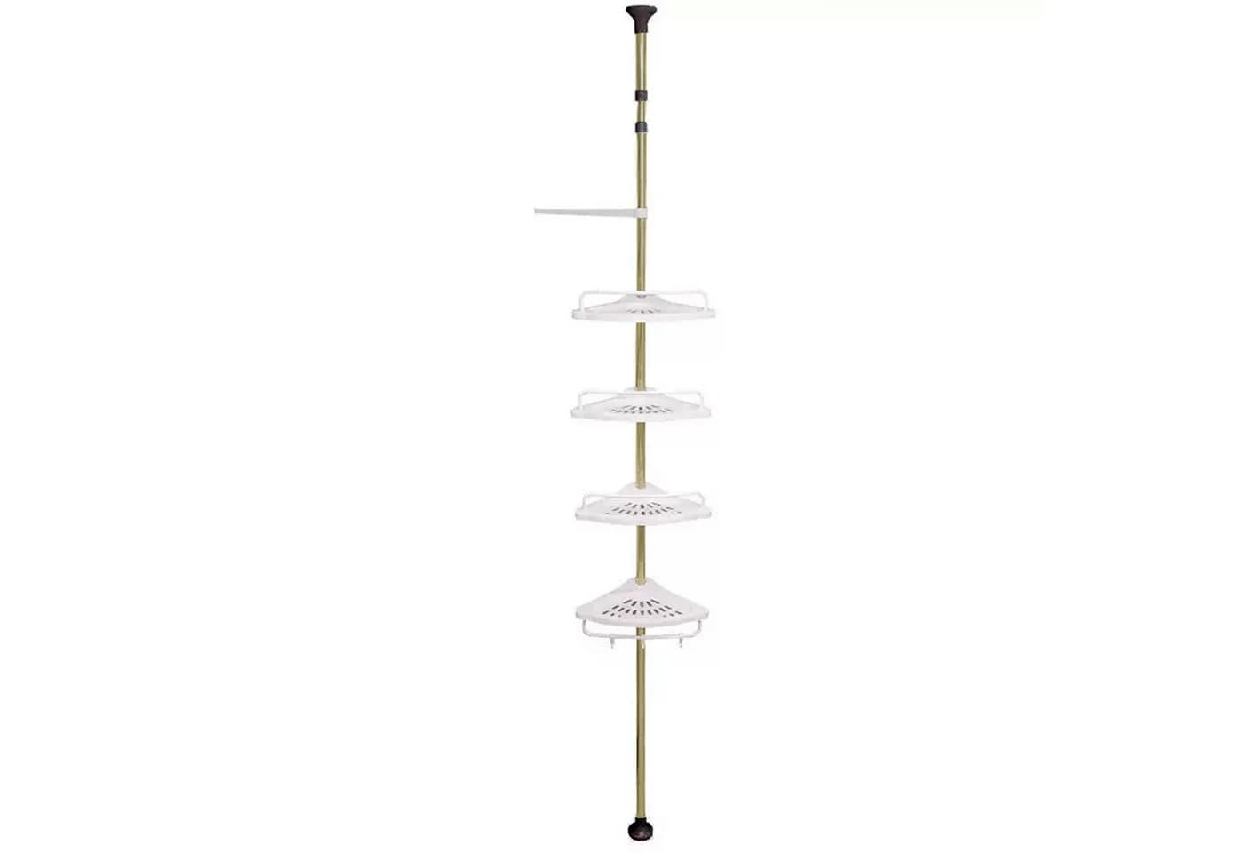 HTI-Living Teleskop Duschregal, Metall, Kunststoff