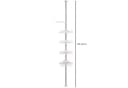 HTI-Living Teleskop Duschregal, Metall, Kunststoff Bild 4