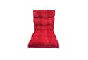 HTI-Living Relaxsessel Bodensessel Rot klappbar mit verstellbarer Rückenlehne Bild 3