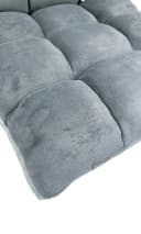 HTI-Living Relaxsessel Bodensessel Grau klappbar mit verstellbarer Rückenlehne Bild 5