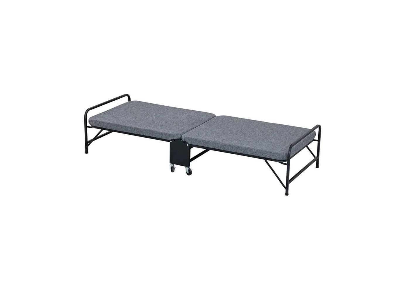 HTI-Living Gästebett Grau Klappbar 70x190 cm - Bild 4