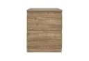 HTI-Living Nachtkommode mit 2 grifflosen Schubladen Beige Bild 5