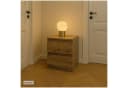 HTI-Living Nachtkommode 2 grifflose Schubladen Braun Bild 1