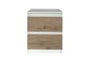 HTI-Living Nachtkommode 2 grifflose Schubladen Bild 4