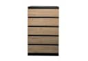 HTI-Living Kommode Thekla 5 Schubladen Schwarz Modern Bild 4