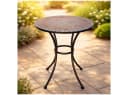 HTI-Living Gartentisch Marocco Braun Metall Bild 2