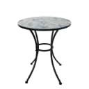 HTI-Living Gartentisch Celia Lilie Metall Bunt Landhaus-Style Bild 1