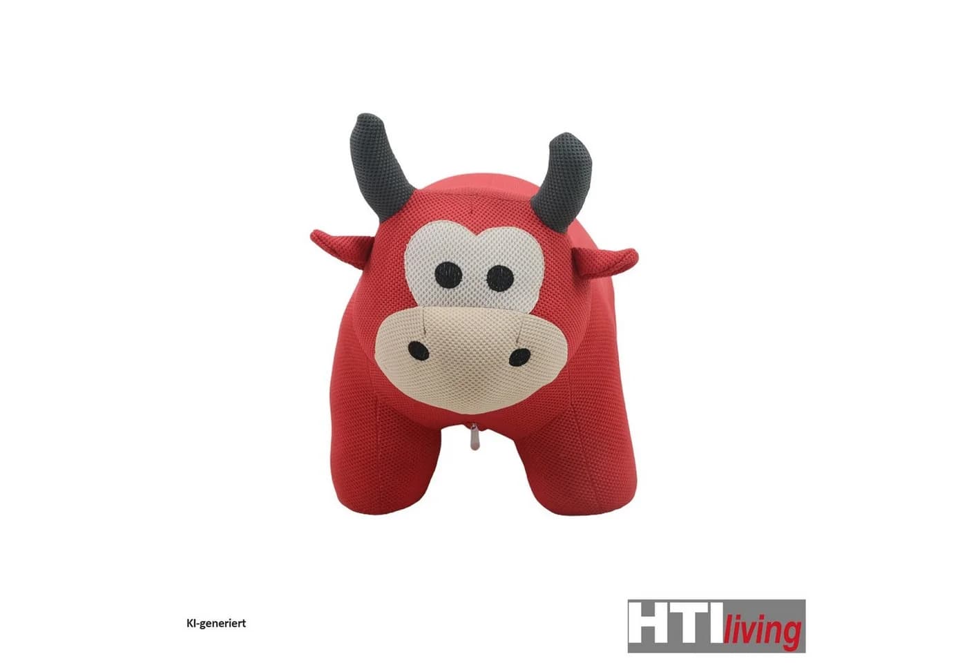 HTI-Living Stehtier Hocker für Kinder Tiermotiv Stier - Bild 3