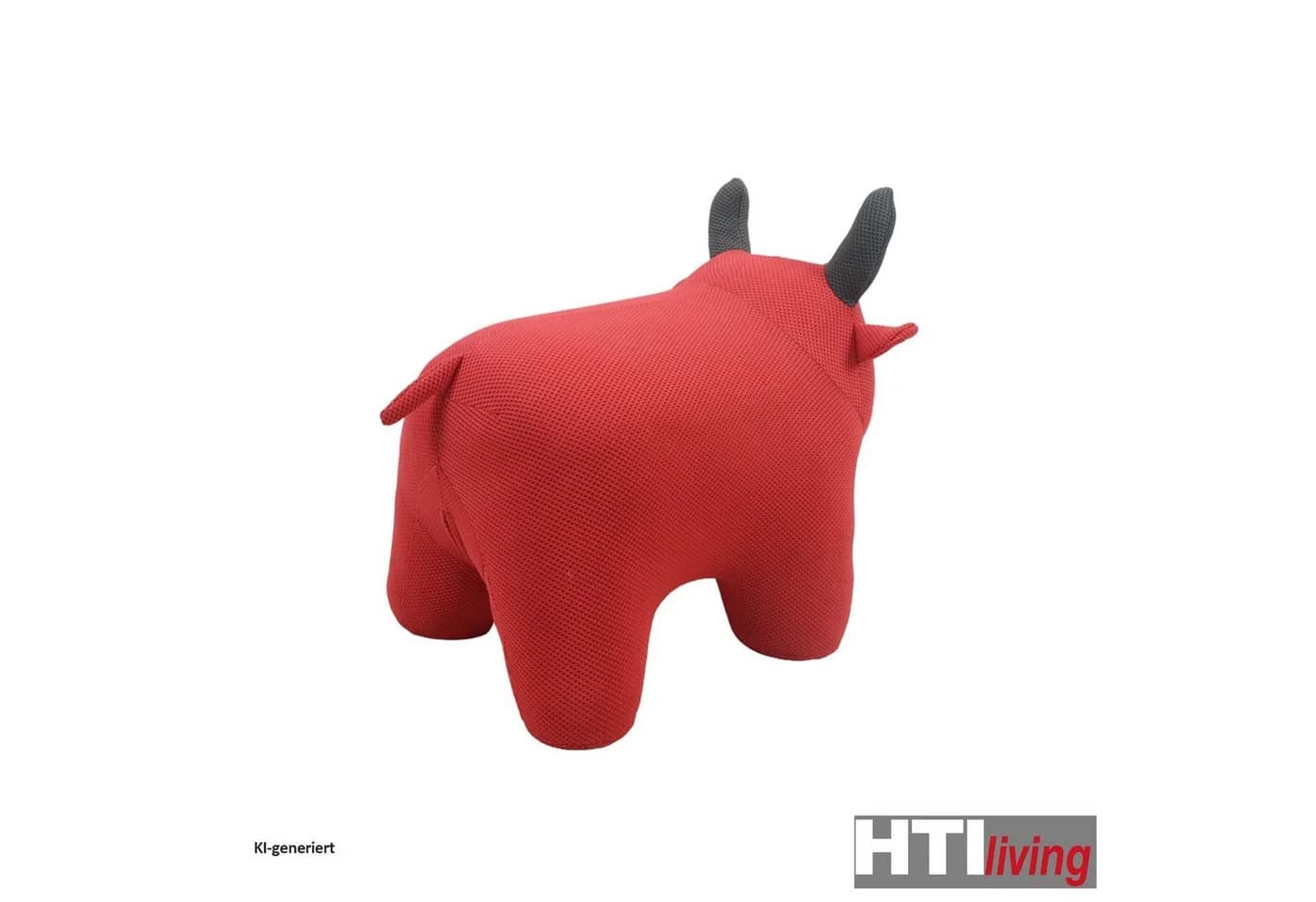 HTI-Living Stehtier Hocker für Kinder Tiermotiv Stier - Bild 4