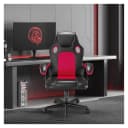 HTI-Living Drehstuhl ECO Daytona Rot - Höhenverstellbarer Bürostuhl mit Rollen Bild 1