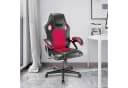 HTI-Living Drehstuhl ECO Daytona Rot - Höhenverstellbarer Bürostuhl mit Rollen Bild 2