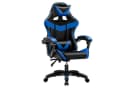 HTI-Living Drehstuhl Schwarz/Blau Krit Power Gaming Stuhl Bild 2