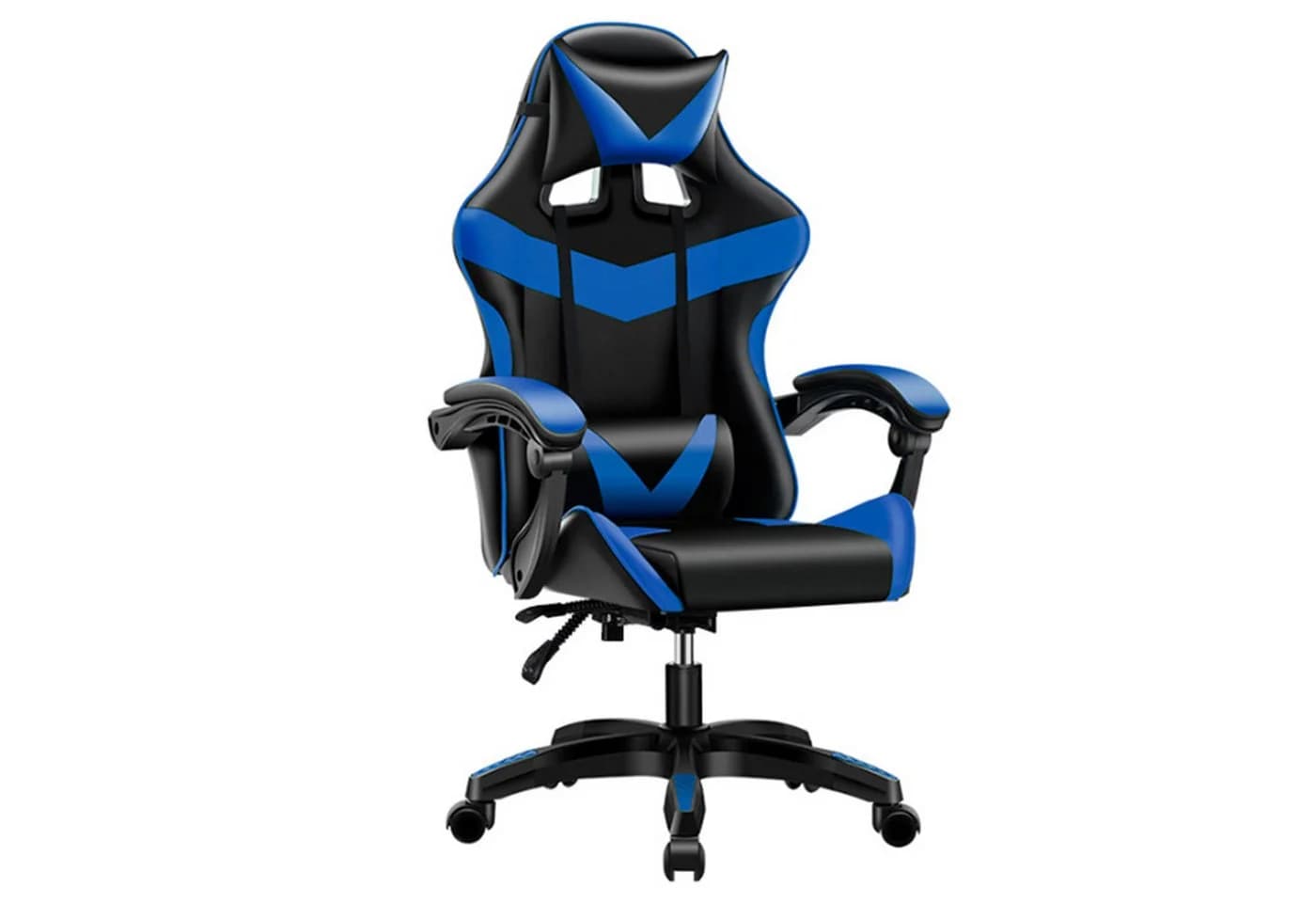 HTI-Living Drehstuhl Schwarz/Blau Krit Power Gaming Stuhl - Bild 2