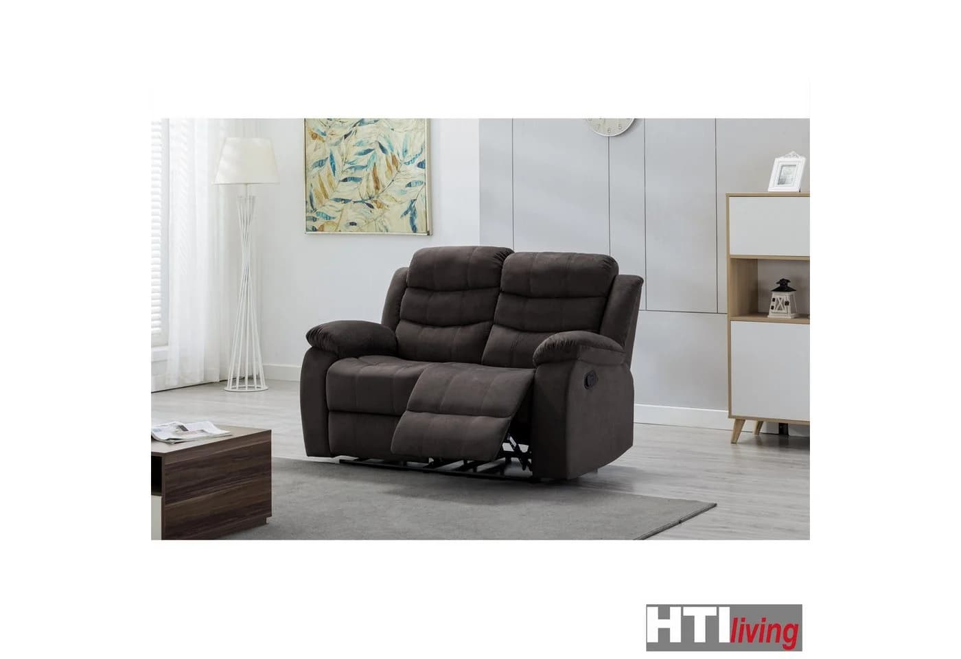 HTI-Living Polstergarnitur 3 Sitzer 2 Sitzer Sessel Kirwall, (Set, 3-tlg., 1x Sofa, 1x Zweisitzer, 1x Sessel), Couch Sessel mit Fußstütze - Bild 5