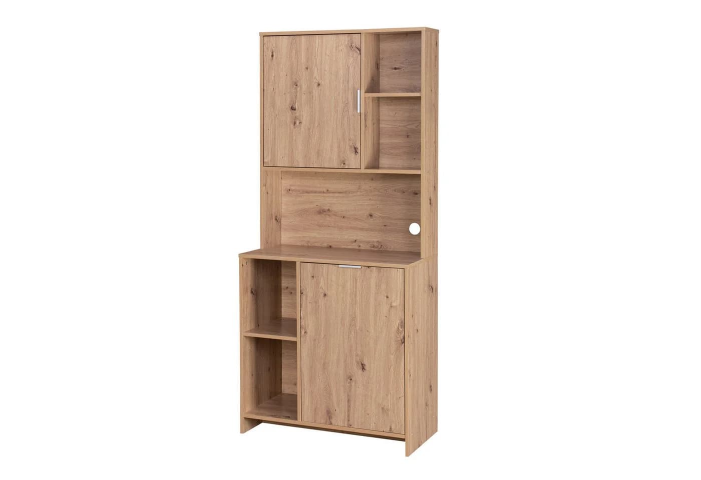 HTI-Living Hochschrank Küchenschrank Malin Eiche-Optik - Bild 2
